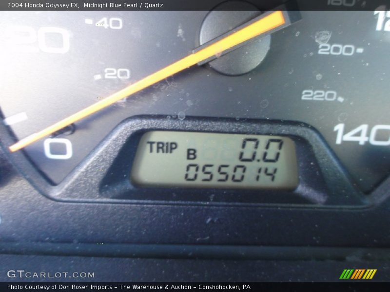 Midnight Blue Pearl / Quartz 2004 Honda Odyssey EX
