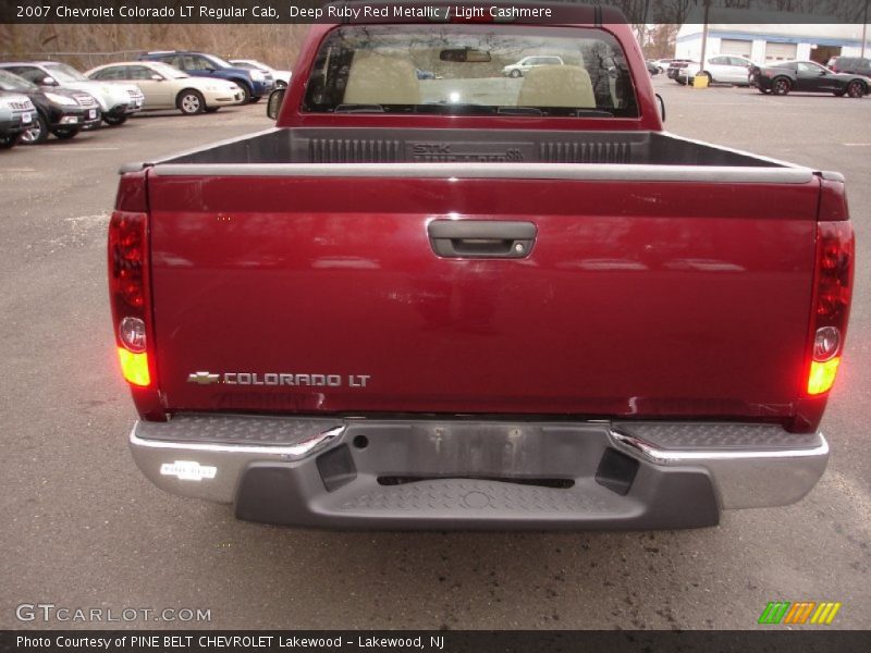 Deep Ruby Red Metallic / Light Cashmere 2007 Chevrolet Colorado LT Regular Cab