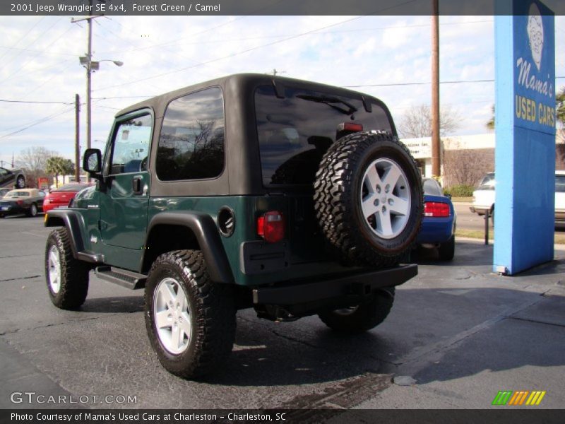 Forest Green / Camel 2001 Jeep Wrangler SE 4x4