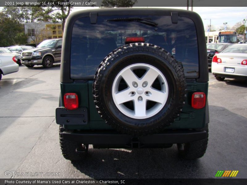 Forest Green / Camel 2001 Jeep Wrangler SE 4x4