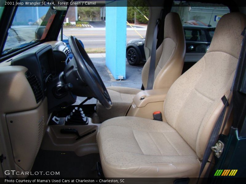 Forest Green / Camel 2001 Jeep Wrangler SE 4x4