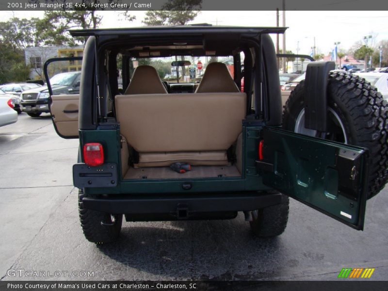 Forest Green / Camel 2001 Jeep Wrangler SE 4x4