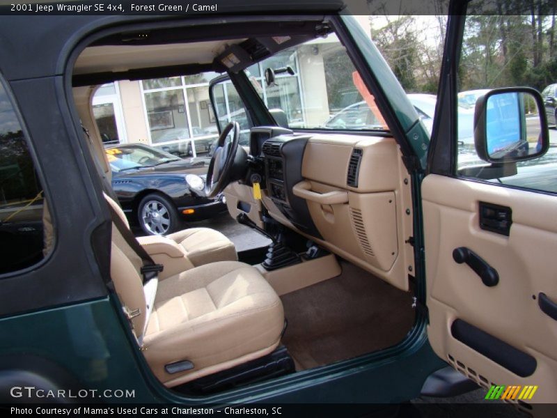 Forest Green / Camel 2001 Jeep Wrangler SE 4x4