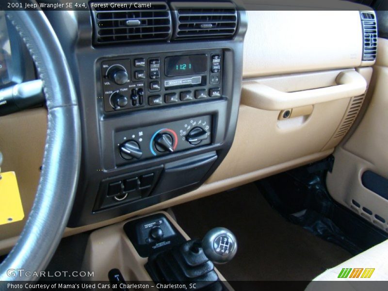 Forest Green / Camel 2001 Jeep Wrangler SE 4x4