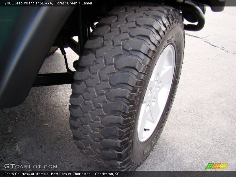 Forest Green / Camel 2001 Jeep Wrangler SE 4x4