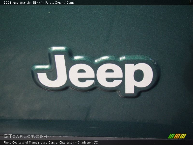 Forest Green / Camel 2001 Jeep Wrangler SE 4x4