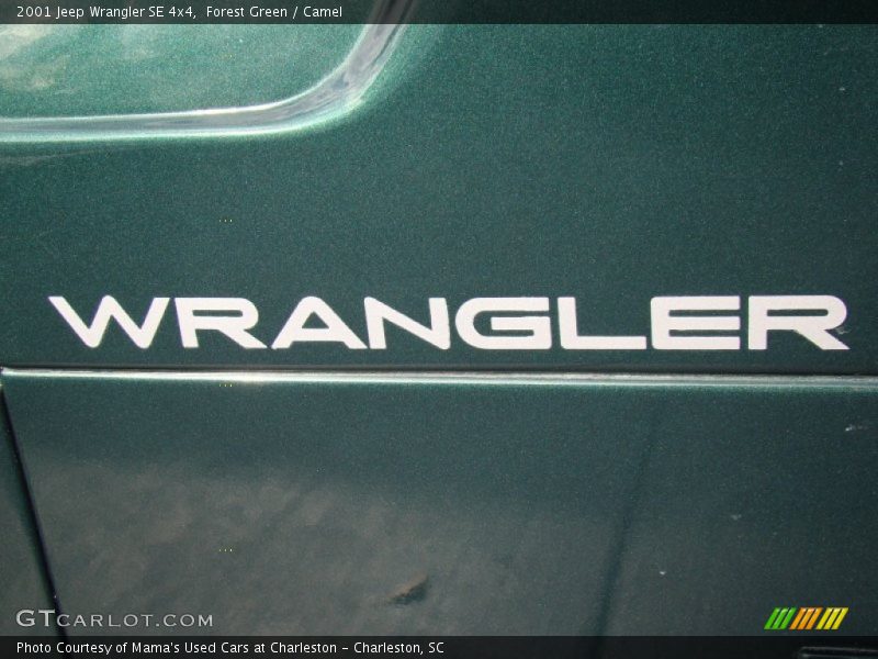 Forest Green / Camel 2001 Jeep Wrangler SE 4x4
