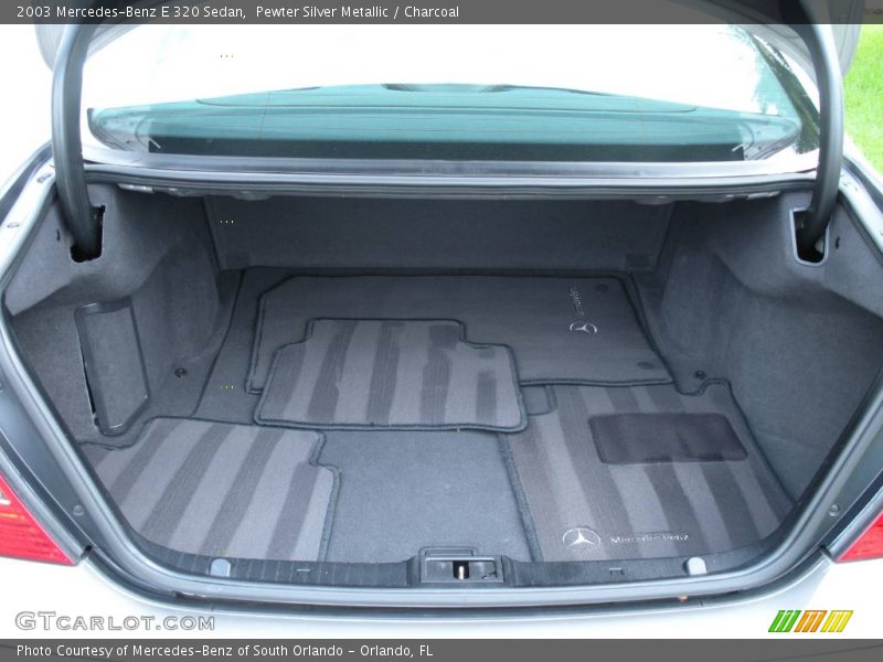 Pewter Silver Metallic / Charcoal 2003 Mercedes-Benz E 320 Sedan