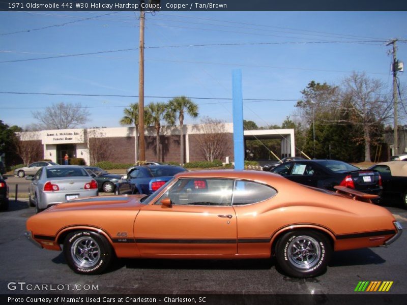  1971 442 W30 Holiday Hardtop Coupe Copper