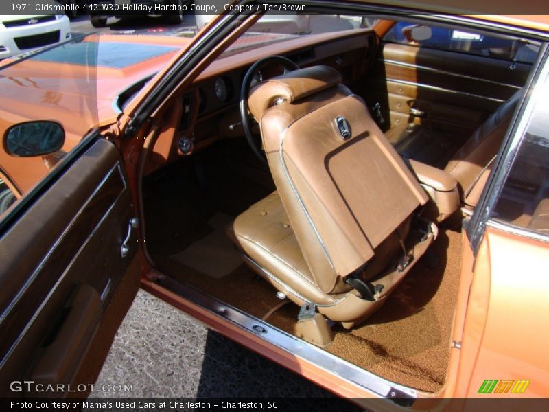 Copper / Tan/Brown 1971 Oldsmobile 442 W30 Holiday Hardtop Coupe