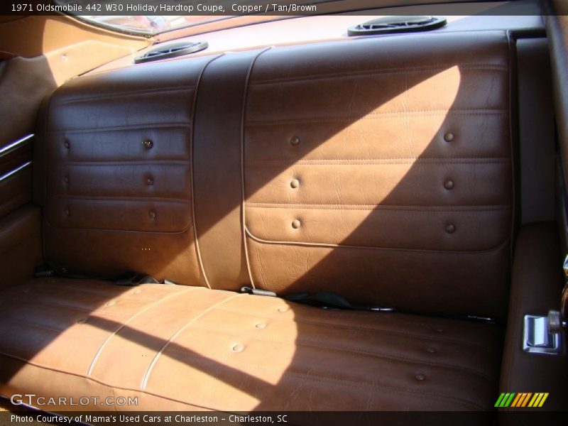 Copper / Tan/Brown 1971 Oldsmobile 442 W30 Holiday Hardtop Coupe