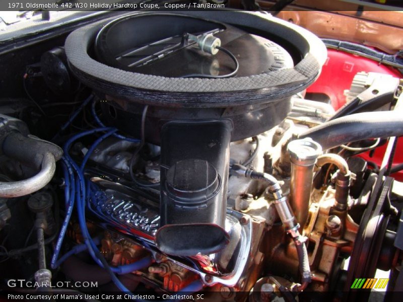 Copper / Tan/Brown 1971 Oldsmobile 442 W30 Holiday Hardtop Coupe