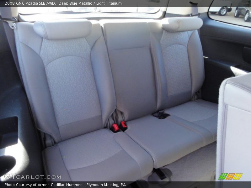Deep Blue Metallic / Light Titanium 2008 GMC Acadia SLE AWD