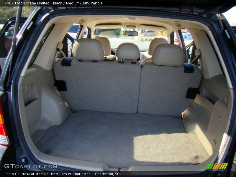 Black / Medium/Dark Pebble 2007 Ford Escape Limited