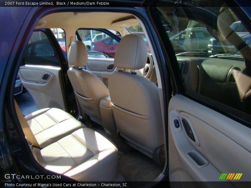Black / Medium/Dark Pebble 2007 Ford Escape Limited