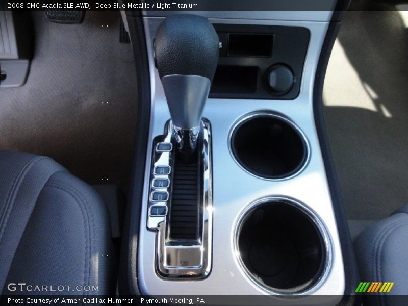 Deep Blue Metallic / Light Titanium 2008 GMC Acadia SLE AWD