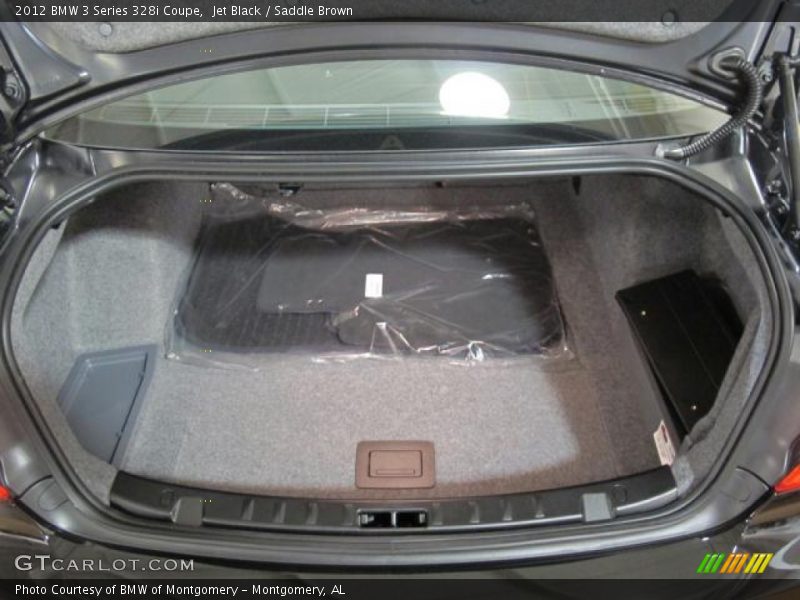  2012 3 Series 328i Coupe Trunk