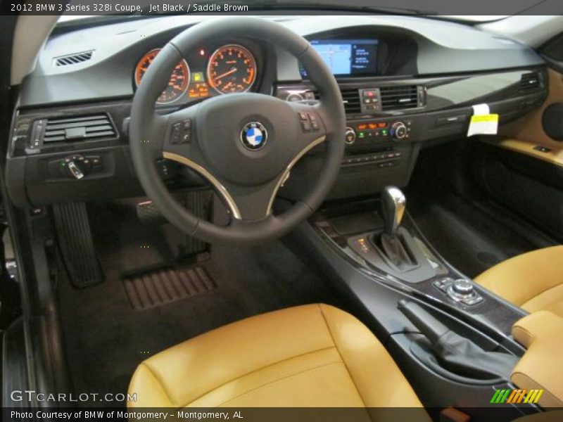 Dashboard of 2012 3 Series 328i Coupe