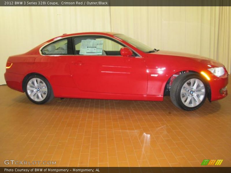 Crimson Red / Oyster/Black 2012 BMW 3 Series 328i Coupe