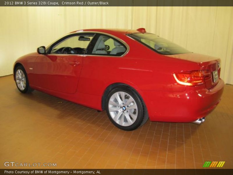 Crimson Red / Oyster/Black 2012 BMW 3 Series 328i Coupe