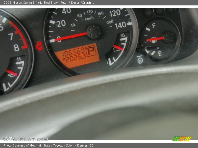 Red Brawn Pearl / Desert/Graphite 2005 Nissan Xterra S 4x4