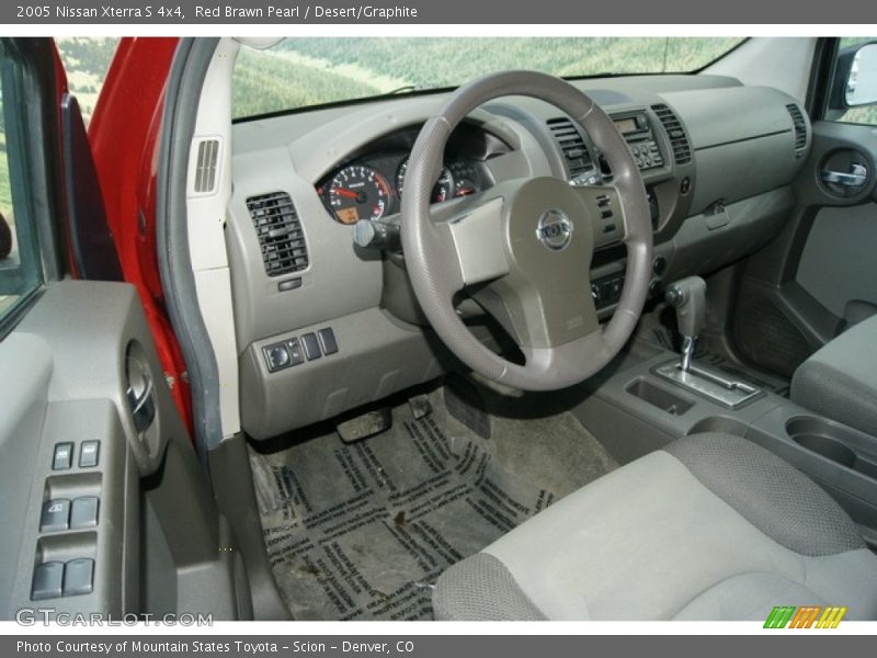 Red Brawn Pearl / Desert/Graphite 2005 Nissan Xterra S 4x4