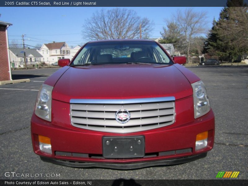 Red Line / Light Neutral 2005 Cadillac CTS Sedan