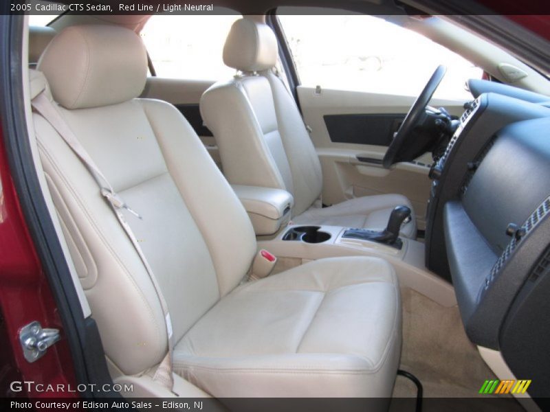 Red Line / Light Neutral 2005 Cadillac CTS Sedan