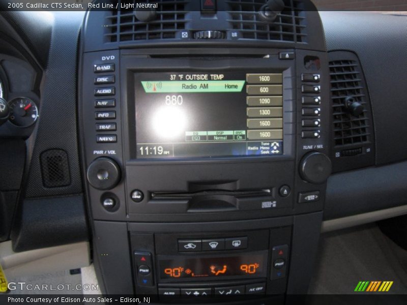 Controls of 2005 CTS Sedan