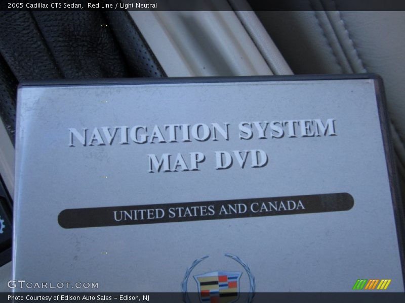 Red Line / Light Neutral 2005 Cadillac CTS Sedan
