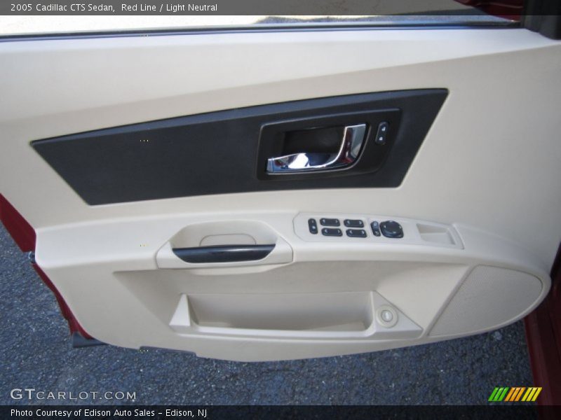 Red Line / Light Neutral 2005 Cadillac CTS Sedan