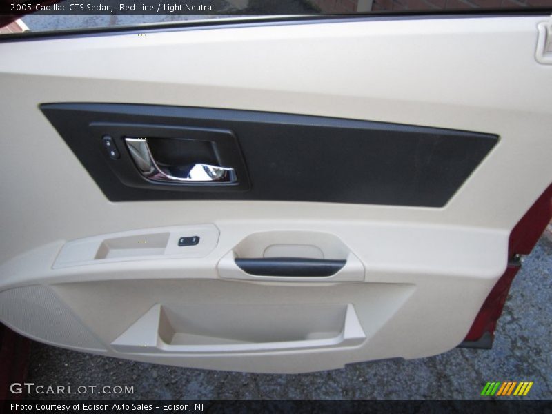 Red Line / Light Neutral 2005 Cadillac CTS Sedan