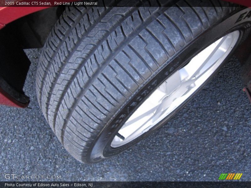 Red Line / Light Neutral 2005 Cadillac CTS Sedan