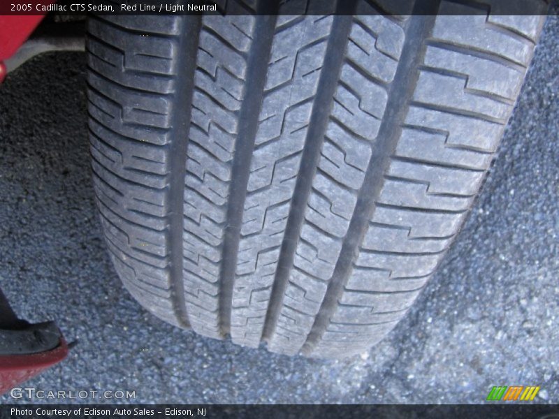 Red Line / Light Neutral 2005 Cadillac CTS Sedan