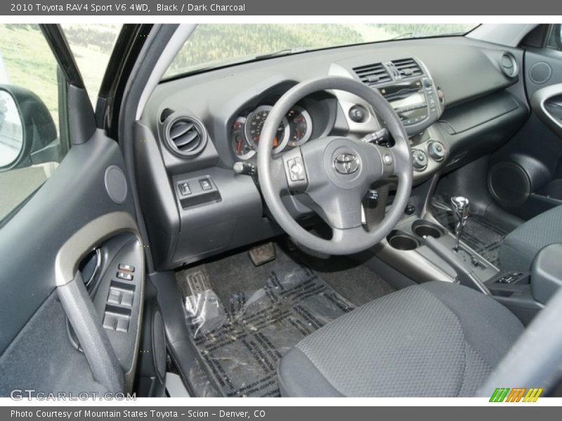 Black / Dark Charcoal 2010 Toyota RAV4 Sport V6 4WD