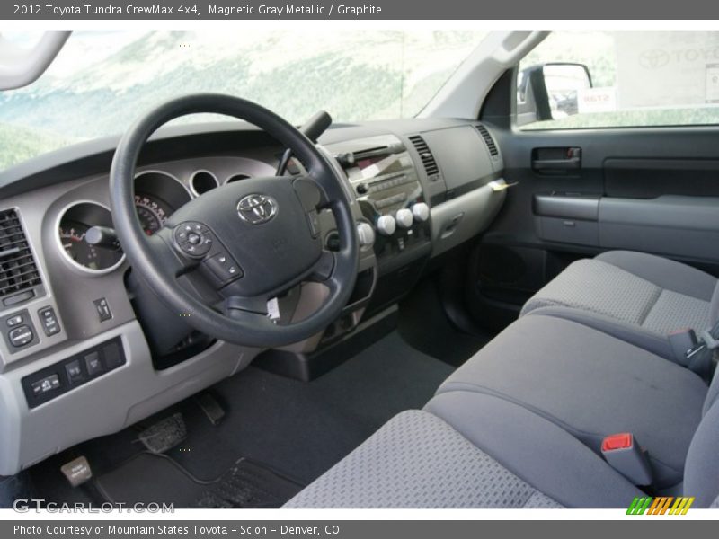  2012 Tundra CrewMax 4x4 Graphite Interior