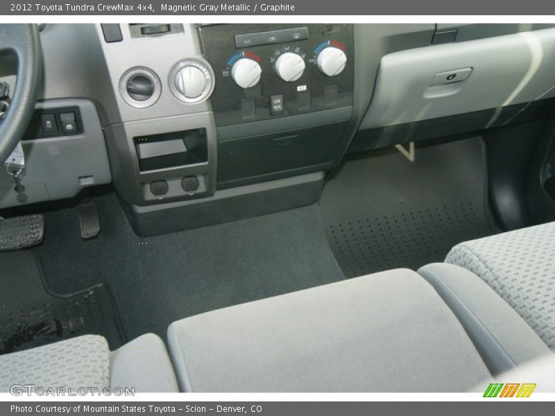 Magnetic Gray Metallic / Graphite 2012 Toyota Tundra CrewMax 4x4