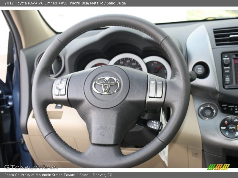  2012 RAV4 V6 Limited 4WD Steering Wheel
