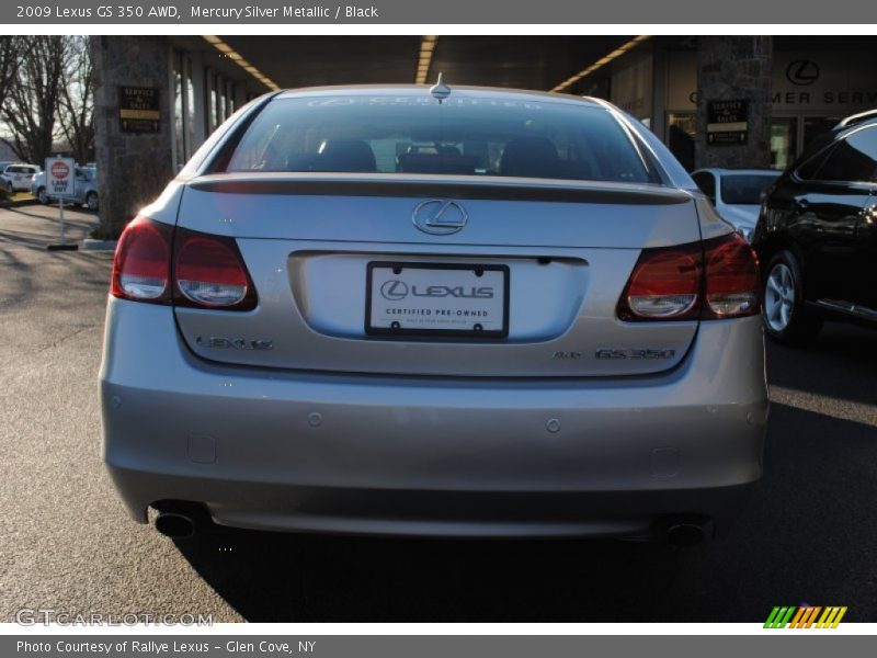 Mercury Silver Metallic / Black 2009 Lexus GS 350 AWD