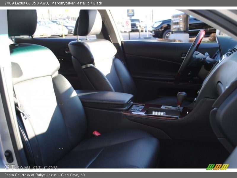 Mercury Silver Metallic / Black 2009 Lexus GS 350 AWD