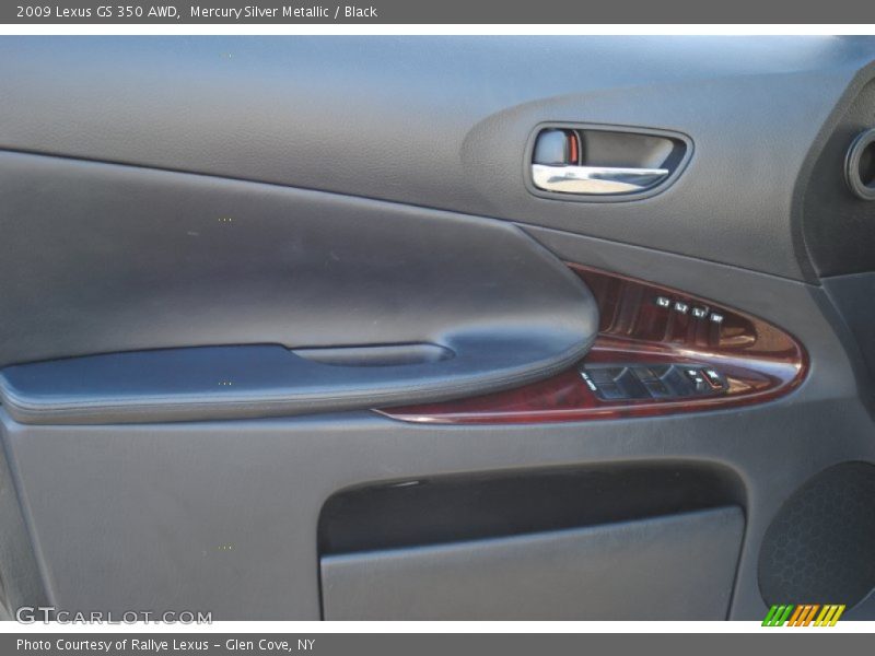 Mercury Silver Metallic / Black 2009 Lexus GS 350 AWD