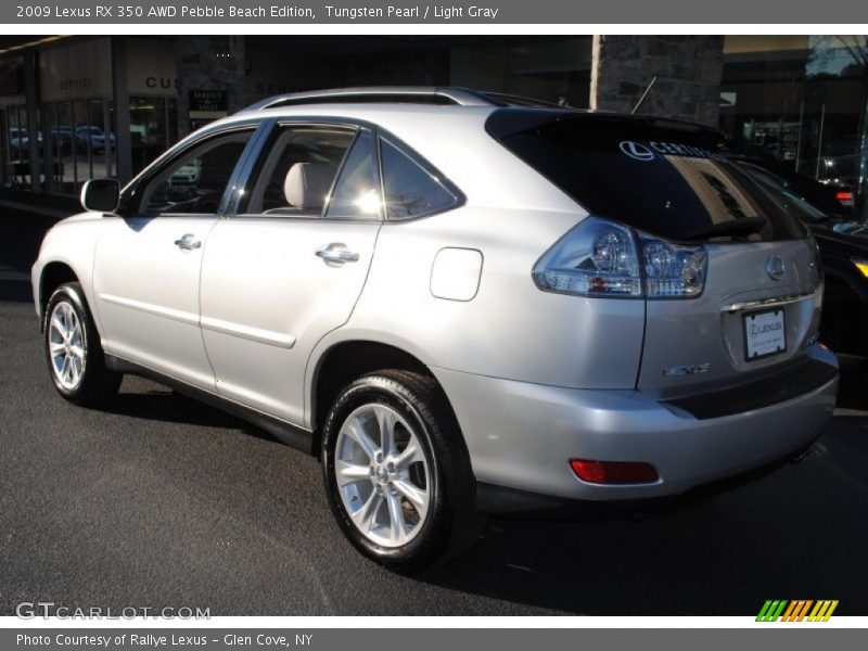 Tungsten Pearl / Light Gray 2009 Lexus RX 350 AWD Pebble Beach Edition