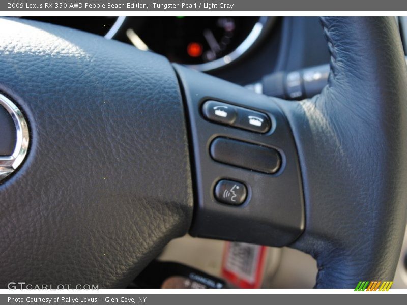 Tungsten Pearl / Light Gray 2009 Lexus RX 350 AWD Pebble Beach Edition