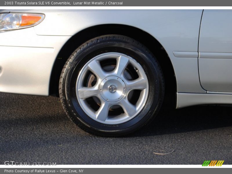 Lunar Mist Metallic / Charcoal 2003 Toyota Solara SLE V6 Convertible