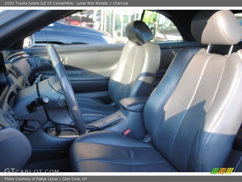 Lunar Mist Metallic / Charcoal 2003 Toyota Solara SLE V6 Convertible
