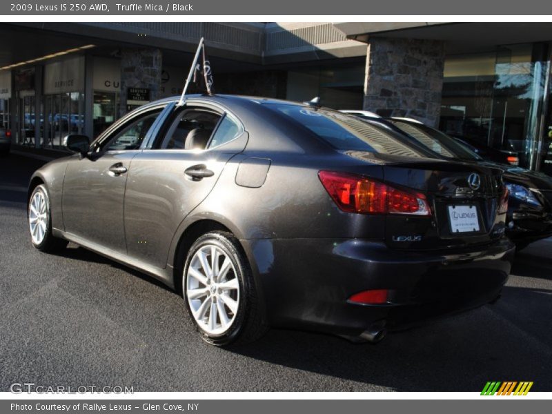 Truffle Mica / Black 2009 Lexus IS 250 AWD