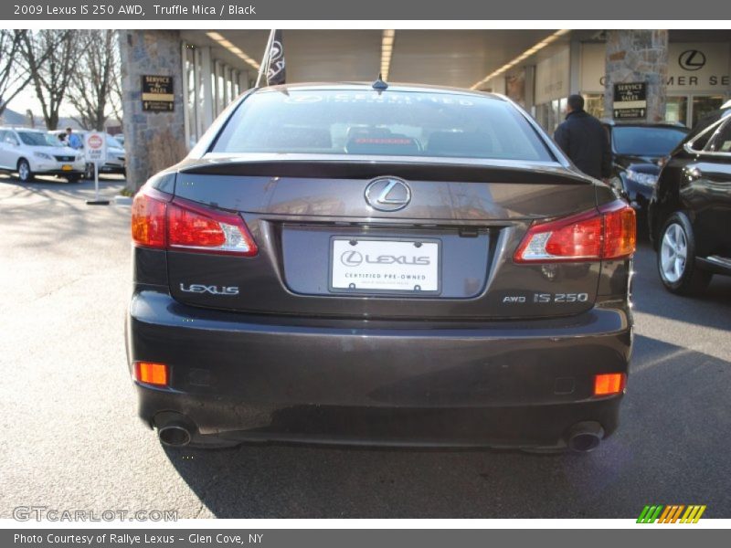 Truffle Mica / Black 2009 Lexus IS 250 AWD
