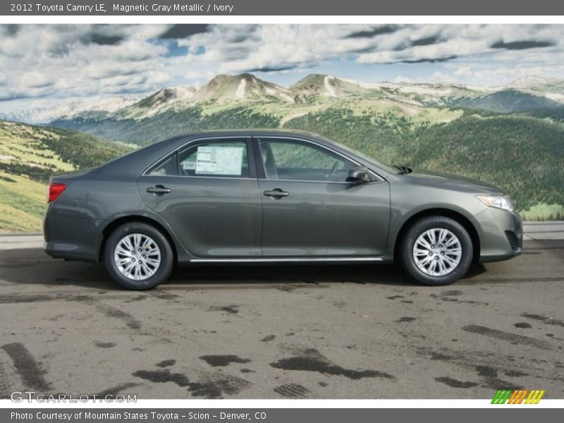 Magnetic Gray Metallic / Ivory 2012 Toyota Camry LE