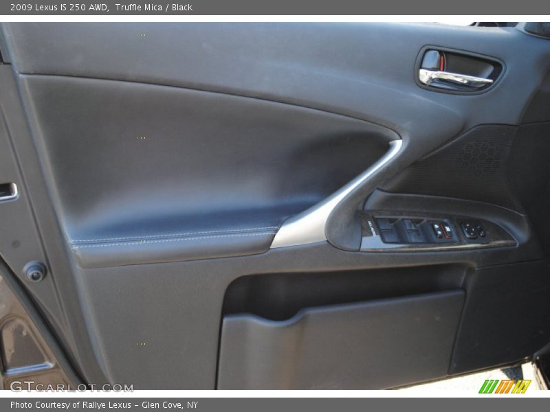 Truffle Mica / Black 2009 Lexus IS 250 AWD