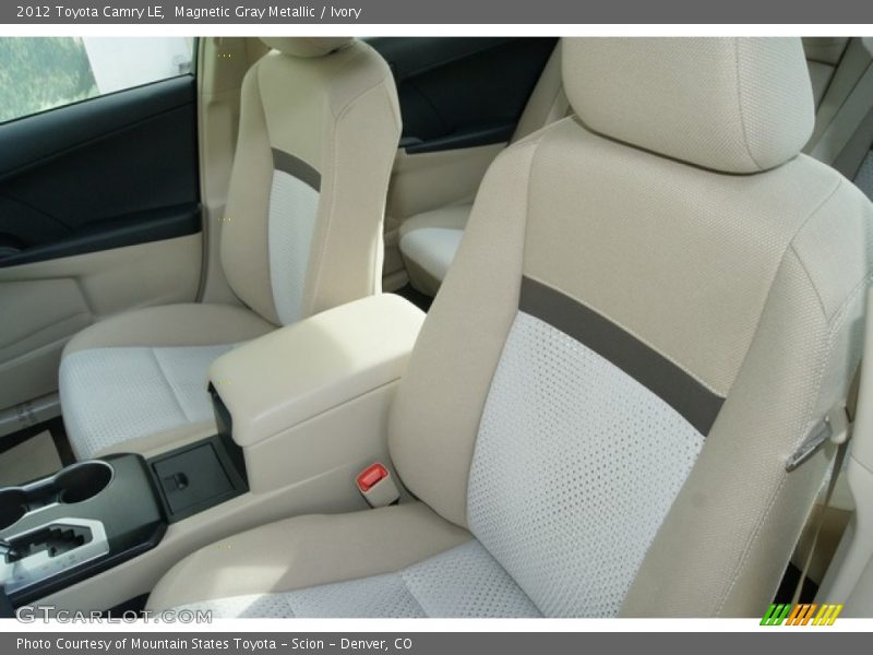 Magnetic Gray Metallic / Ivory 2012 Toyota Camry LE